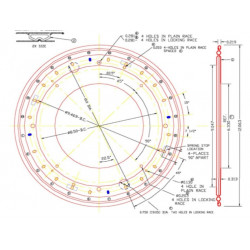 12 Inch Round Lazy Susan Turntable Bearing