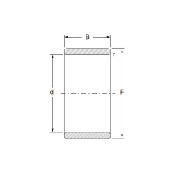 IR15x20x12 Economy Needle Roller Inner Ring 15x20x12mm