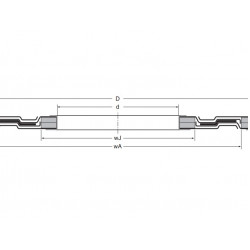 LSTO25x52 Nilos Ring Sealing Disk 25x52x4mm
