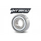 S62022ZCB Stainless Steel Metal Shielded Ceramic Hybrid Deep Groove Ball Bearing 15x32x11mm