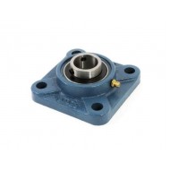 UCF209-28 Imperial Four Bolt Square Cast Iron Flange Housing With a 1-3/4 inch Bore Insert