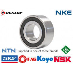 32052RS Branded Double Row Angular Contact Ball Bearing With Two Rubber Seals 25x52x20.6mm
