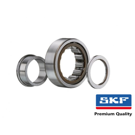 SKF NUP204ECP Single Row Cylindrical Roller Bearing 20x47x14mm
