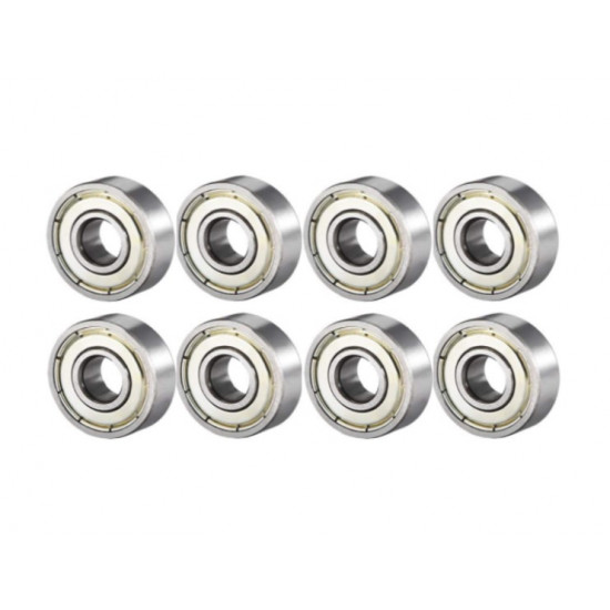 ABEC7 6082Z Metal Shielded Deep Groove Ball Bearing 8x22x7mm (Skate Bearings Pack of 8)