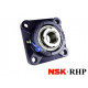 MSF1035-30K RHP 4 Bolt Square Cast Iron Flange Bearing Unit with Adapter Sleeve and a 30mm Shaft Dia.