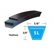 DRYB5L550K (XDV58/550) Kevlar Re-inforced Mower Belt 5L Section 17x10mm