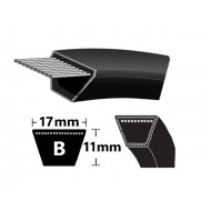 B158 Branded B-Section V-Belt