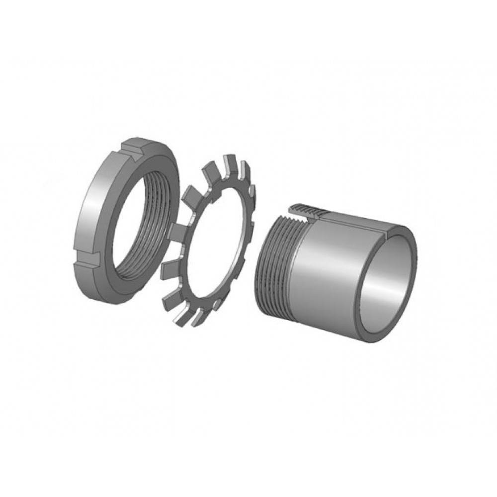 H319 Economy Adapter Sleeve With a Lock Nut and a Locking Device for a